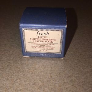 Fresh lotus rescue mask